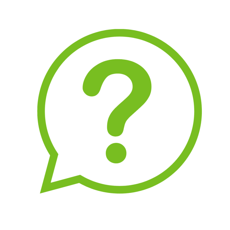 Green question mark icon